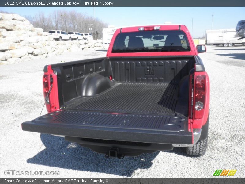 Fire Red / Ebony 2012 GMC Canyon SLE Extended Cab 4x4