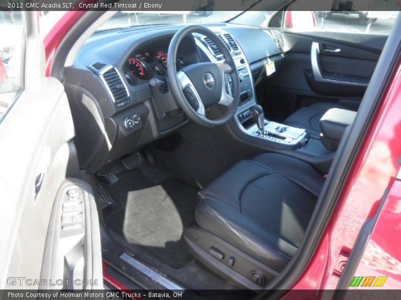 Crystal Red Tintcoat / Ebony 2012 GMC Acadia SLT