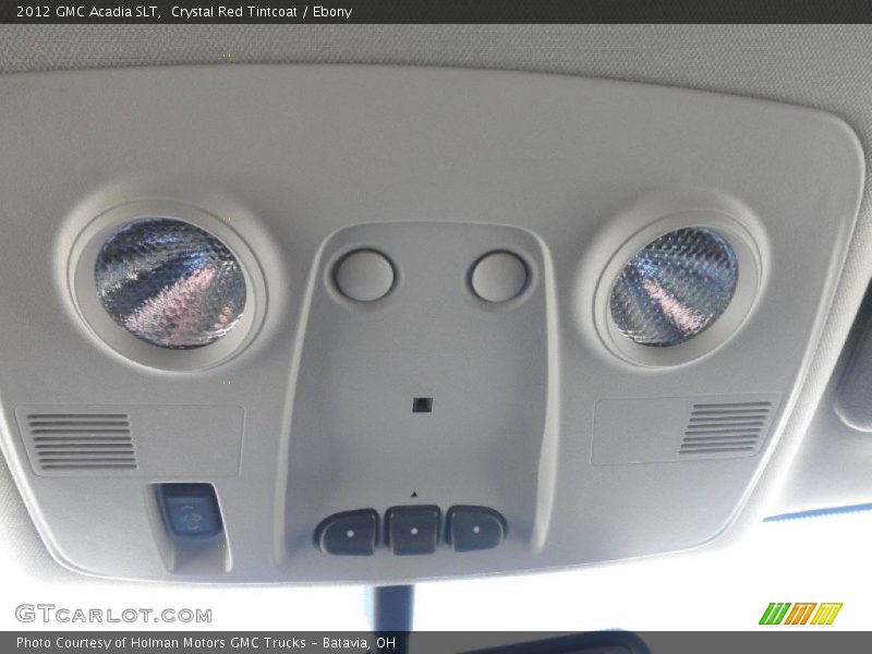 Crystal Red Tintcoat / Ebony 2012 GMC Acadia SLT