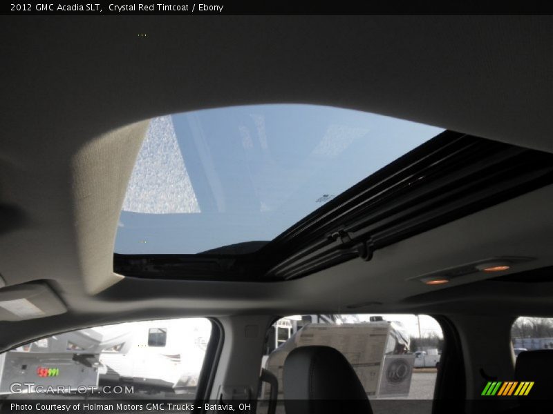 Crystal Red Tintcoat / Ebony 2012 GMC Acadia SLT