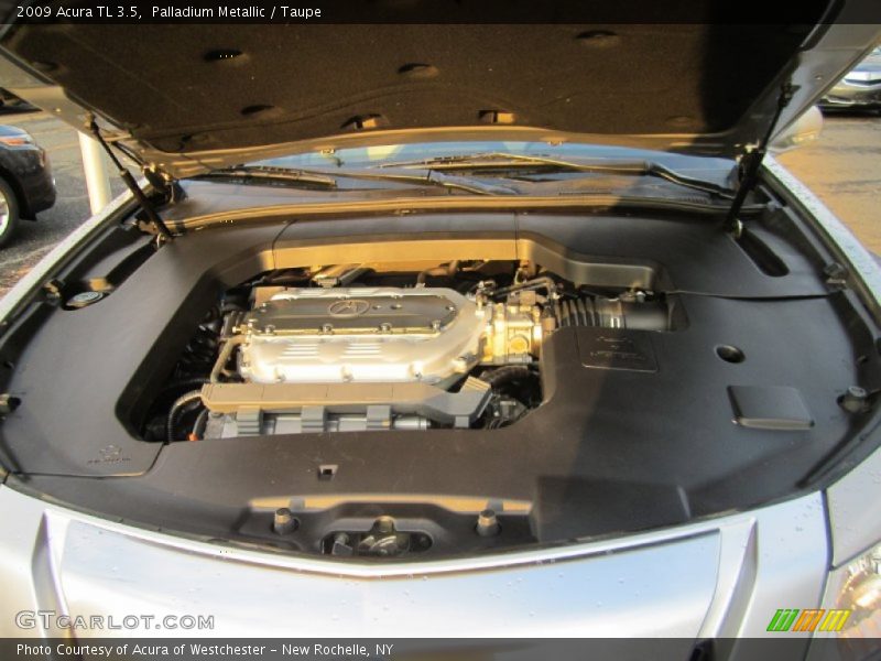 Palladium Metallic / Taupe 2009 Acura TL 3.5