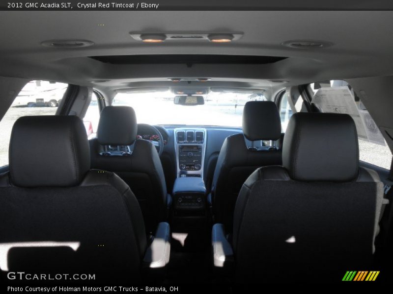 Crystal Red Tintcoat / Ebony 2012 GMC Acadia SLT