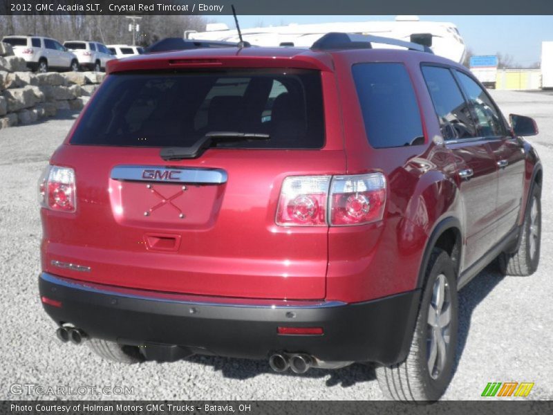 Crystal Red Tintcoat / Ebony 2012 GMC Acadia SLT