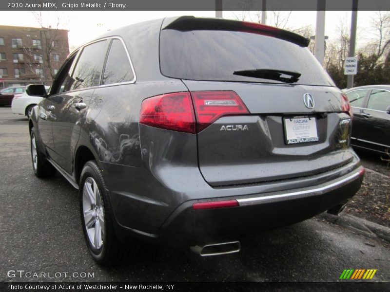 Grigio Metallic / Ebony 2010 Acura MDX