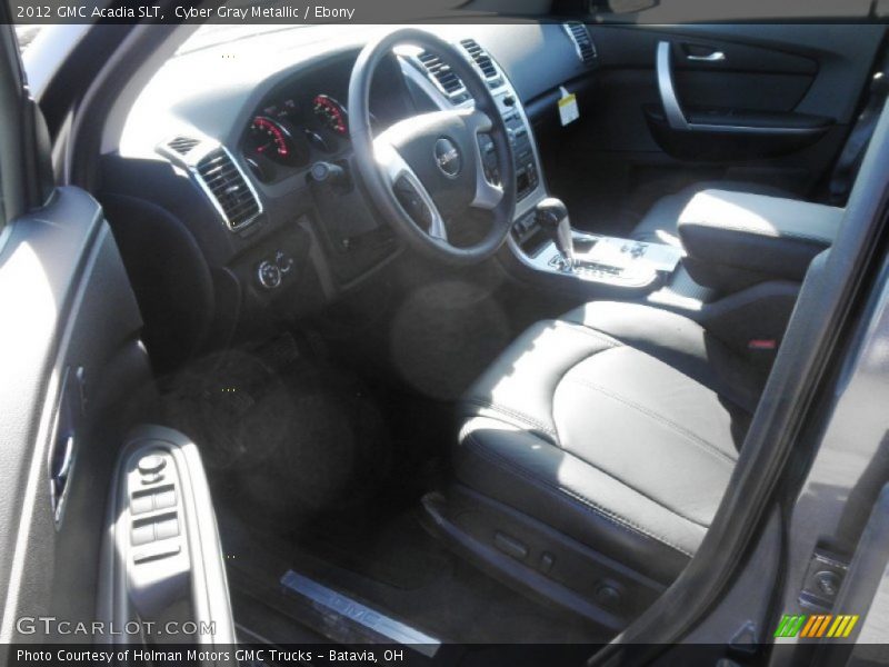 Cyber Gray Metallic / Ebony 2012 GMC Acadia SLT