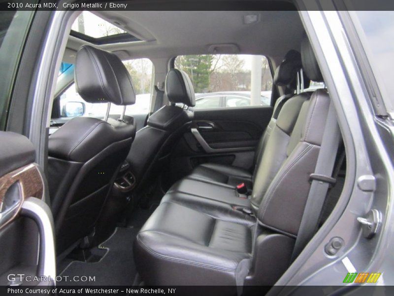 Grigio Metallic / Ebony 2010 Acura MDX