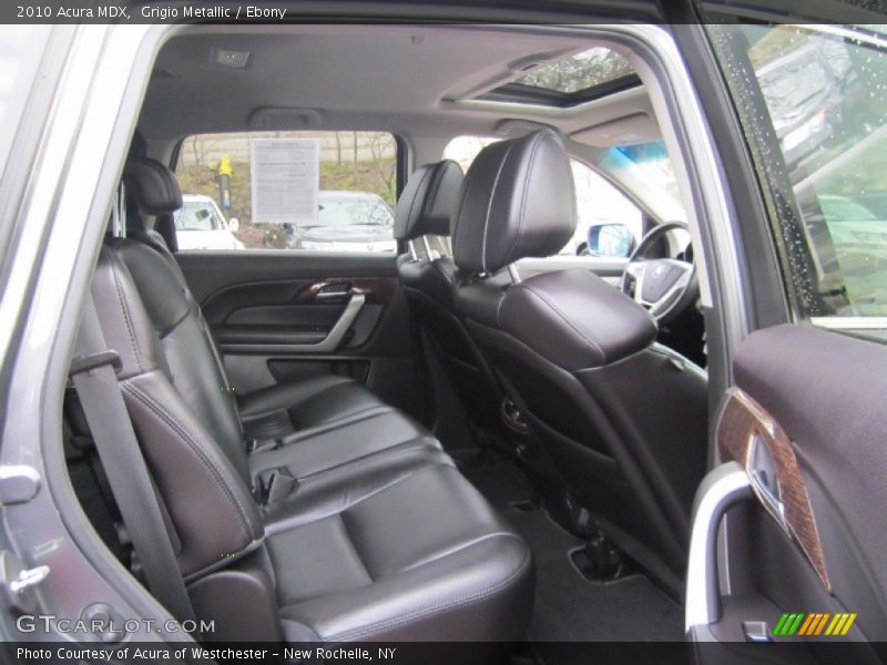 Grigio Metallic / Ebony 2010 Acura MDX
