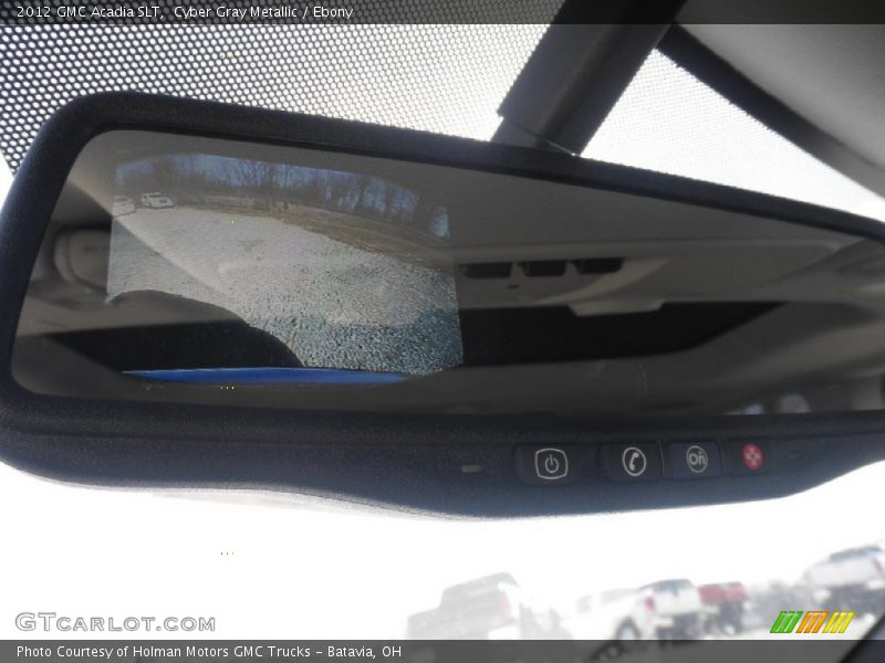 Cyber Gray Metallic / Ebony 2012 GMC Acadia SLT