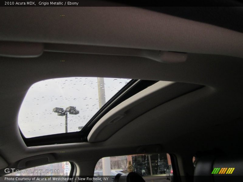 Grigio Metallic / Ebony 2010 Acura MDX