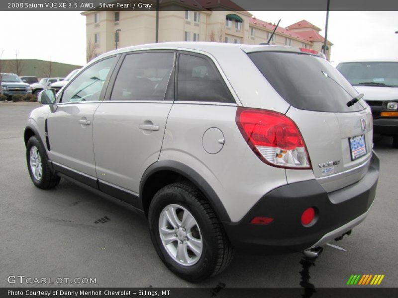 Silver Pearl / Gray 2008 Saturn VUE XE 3.5 AWD