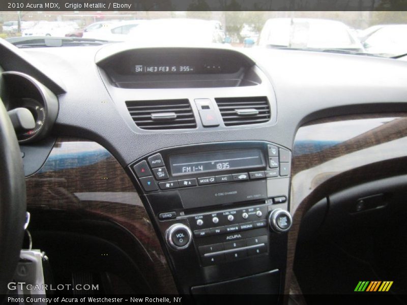 Grigio Metallic / Ebony 2010 Acura MDX