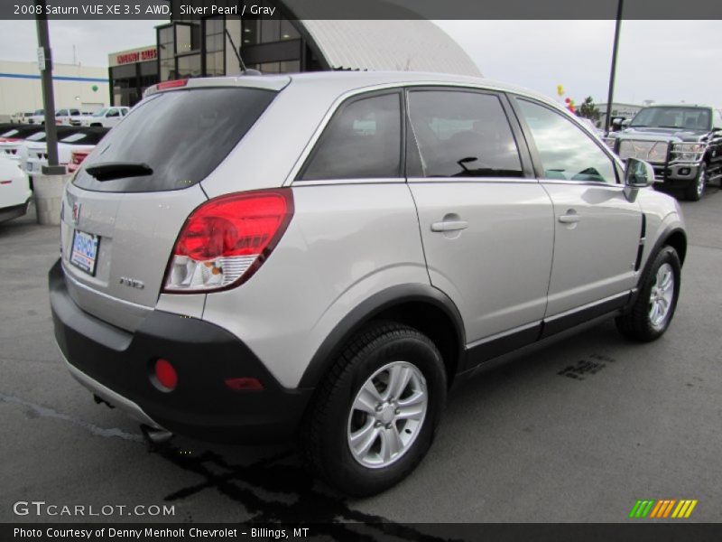 Silver Pearl / Gray 2008 Saturn VUE XE 3.5 AWD