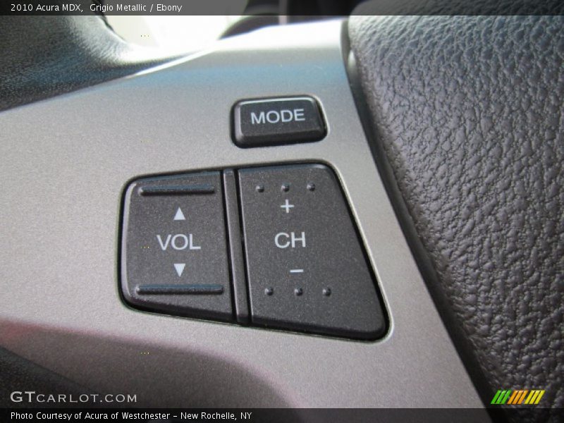 Grigio Metallic / Ebony 2010 Acura MDX