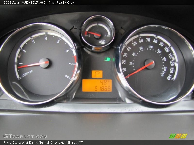 Silver Pearl / Gray 2008 Saturn VUE XE 3.5 AWD