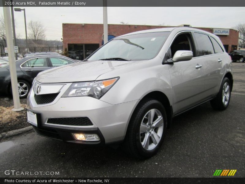 Palladium Metallic / Ebony 2010 Acura MDX