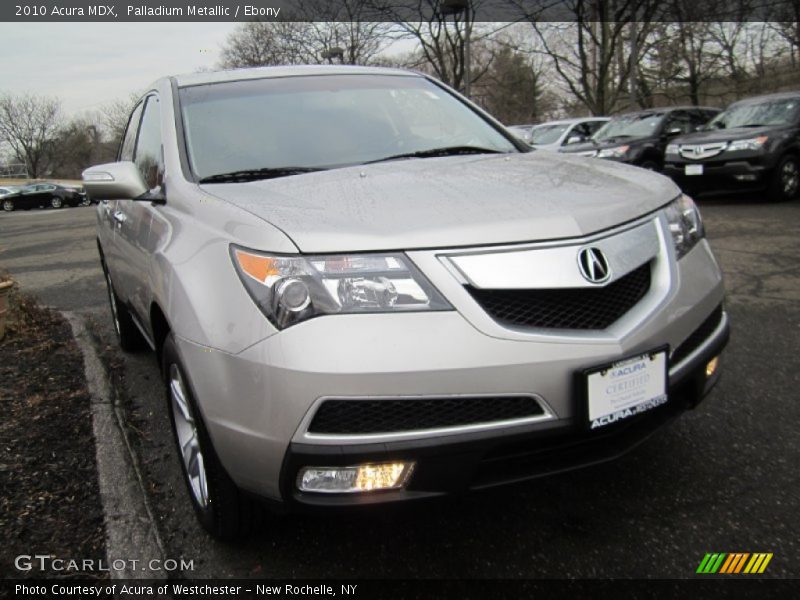 Palladium Metallic / Ebony 2010 Acura MDX