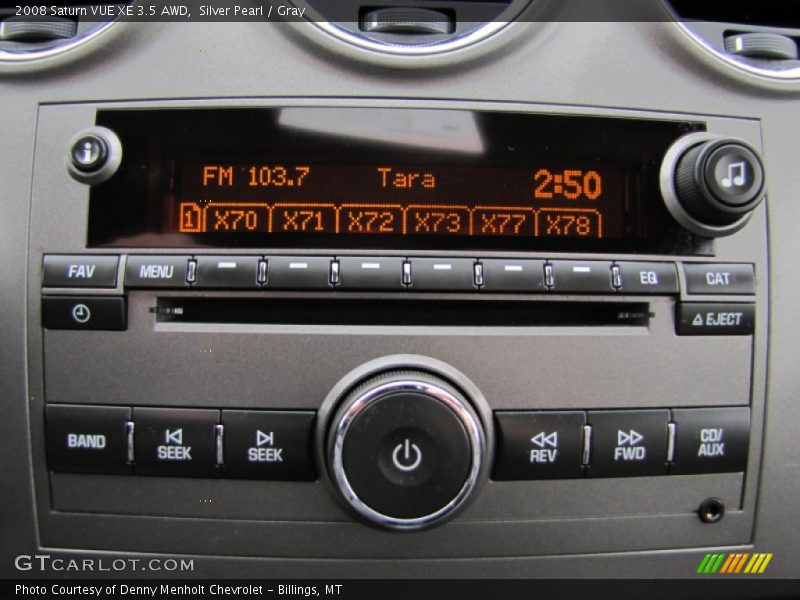 Silver Pearl / Gray 2008 Saturn VUE XE 3.5 AWD