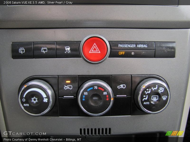 Silver Pearl / Gray 2008 Saturn VUE XE 3.5 AWD