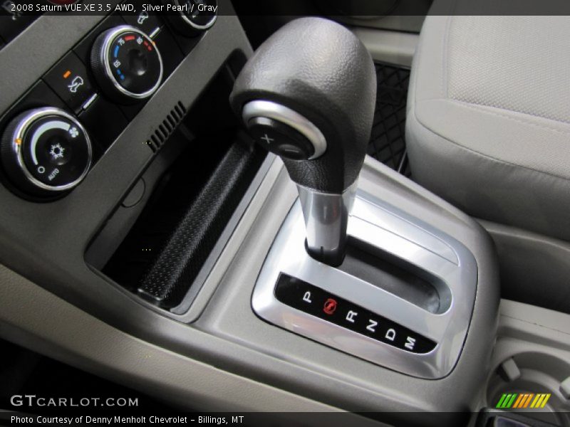 Silver Pearl / Gray 2008 Saturn VUE XE 3.5 AWD