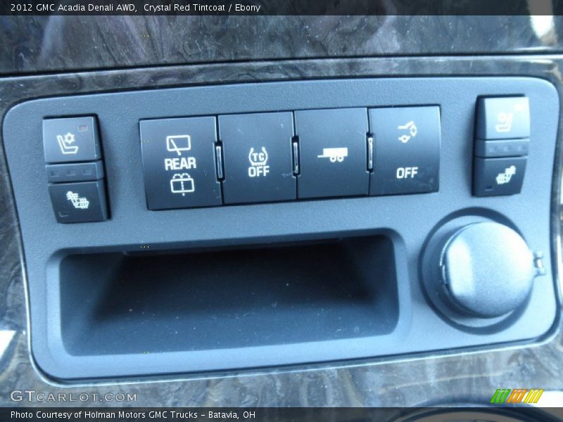 Crystal Red Tintcoat / Ebony 2012 GMC Acadia Denali AWD