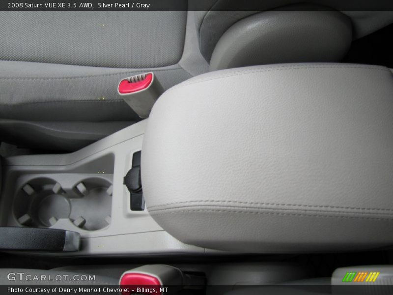 Silver Pearl / Gray 2008 Saturn VUE XE 3.5 AWD