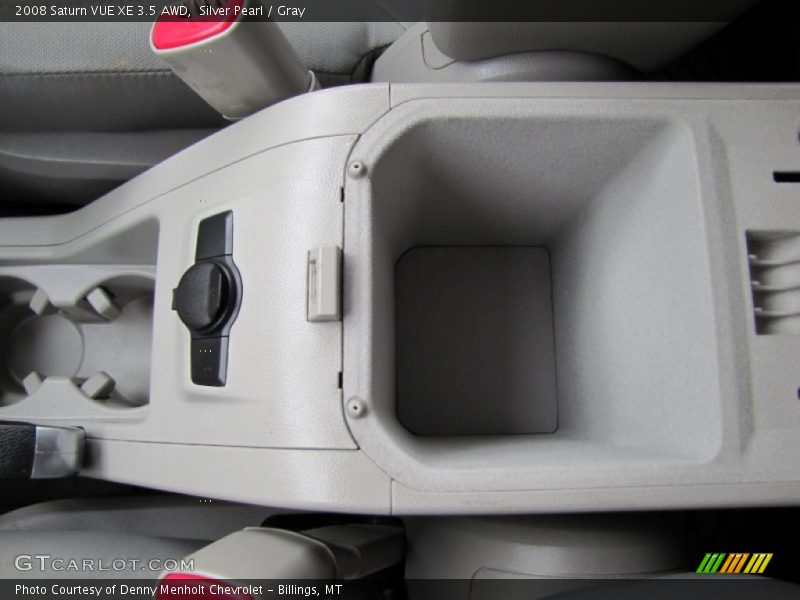 Silver Pearl / Gray 2008 Saturn VUE XE 3.5 AWD
