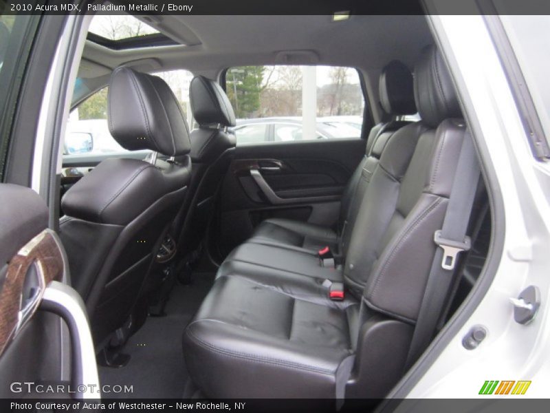 Palladium Metallic / Ebony 2010 Acura MDX