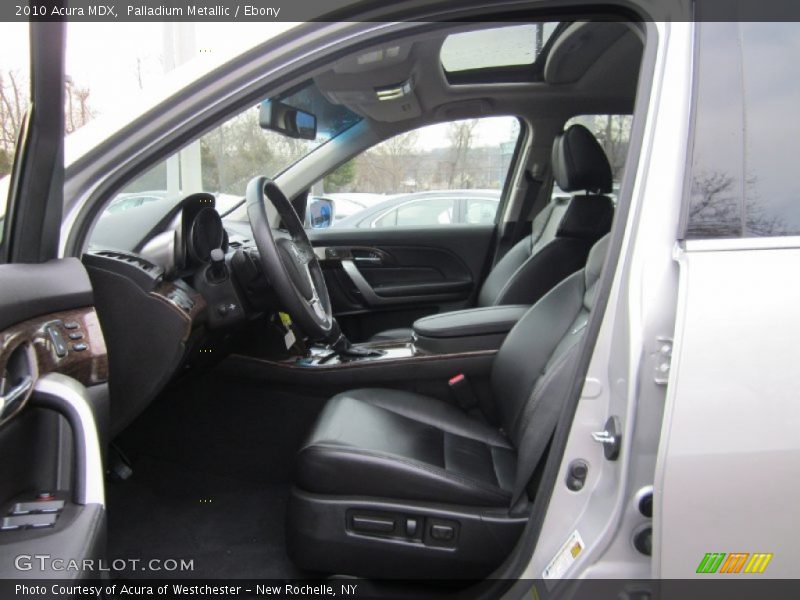 Palladium Metallic / Ebony 2010 Acura MDX