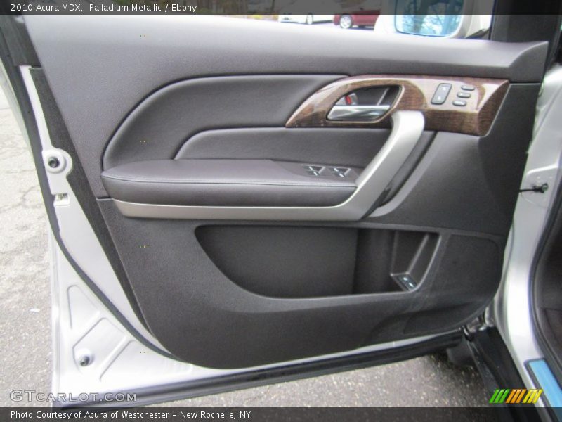 Palladium Metallic / Ebony 2010 Acura MDX