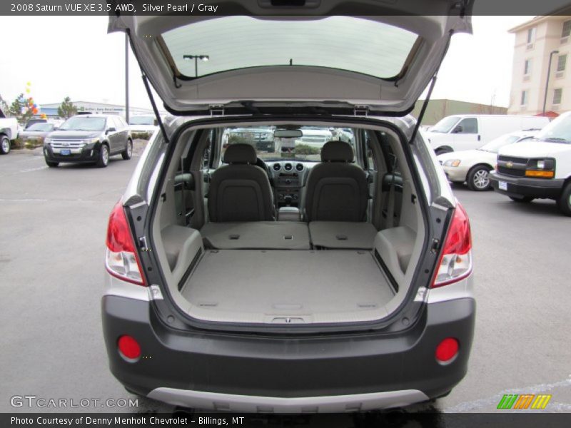 Silver Pearl / Gray 2008 Saturn VUE XE 3.5 AWD