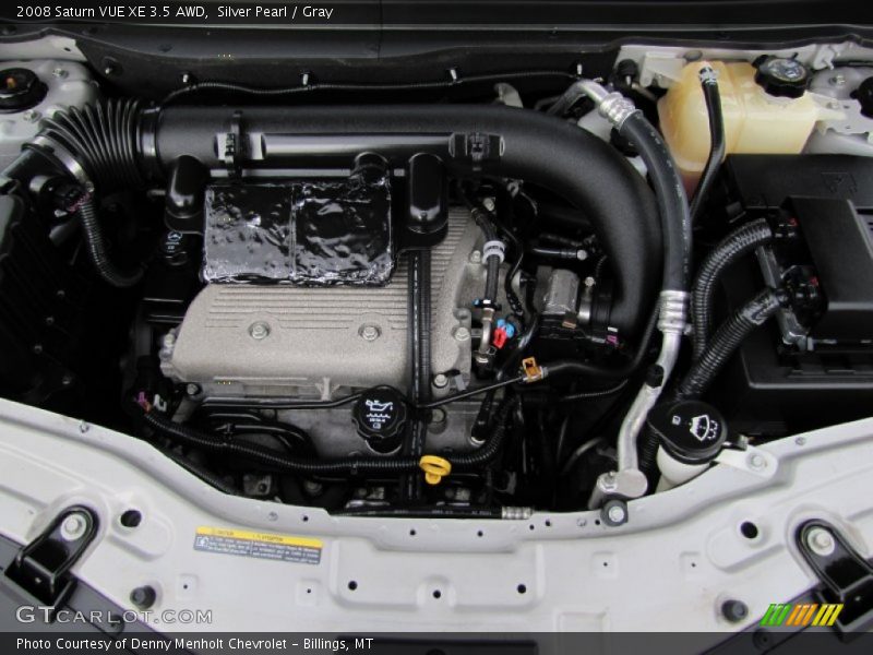 Silver Pearl / Gray 2008 Saturn VUE XE 3.5 AWD