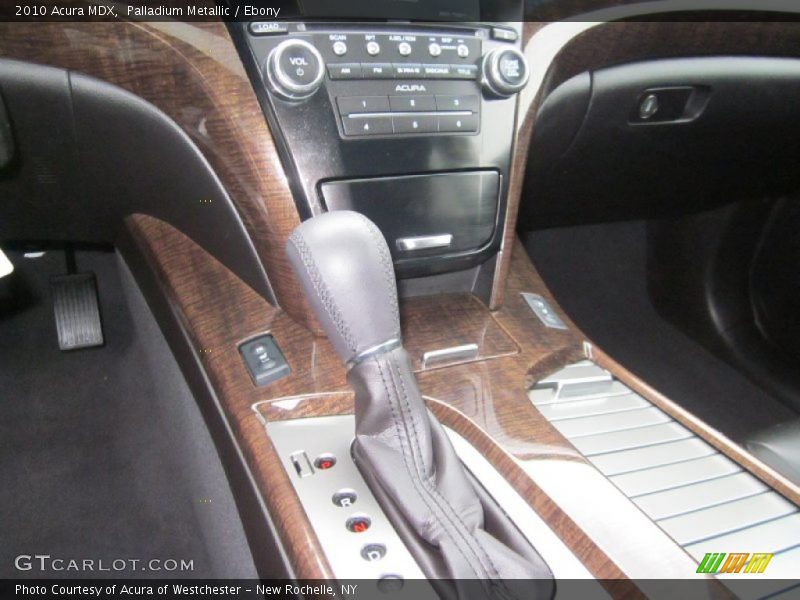 Palladium Metallic / Ebony 2010 Acura MDX