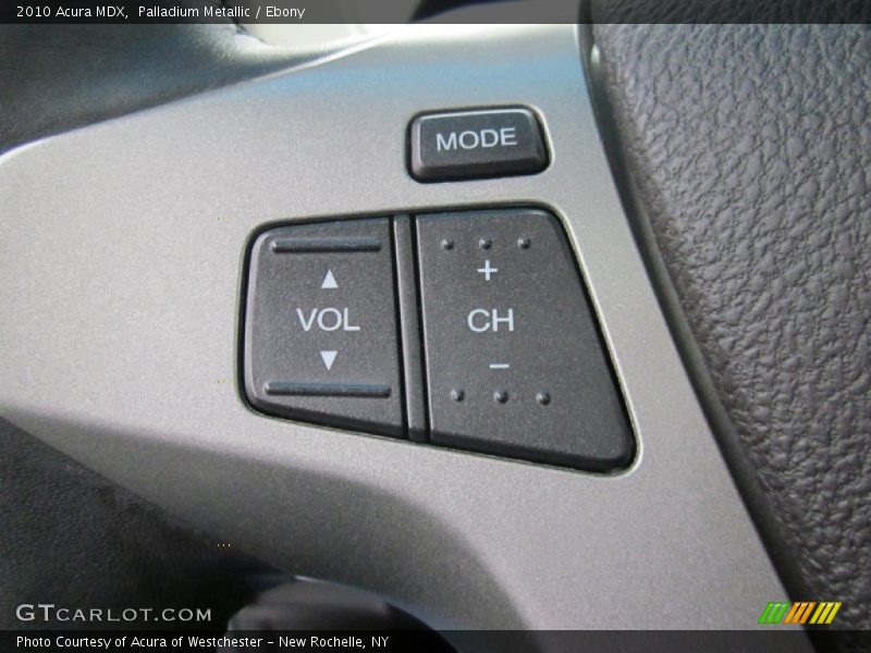 Palladium Metallic / Ebony 2010 Acura MDX