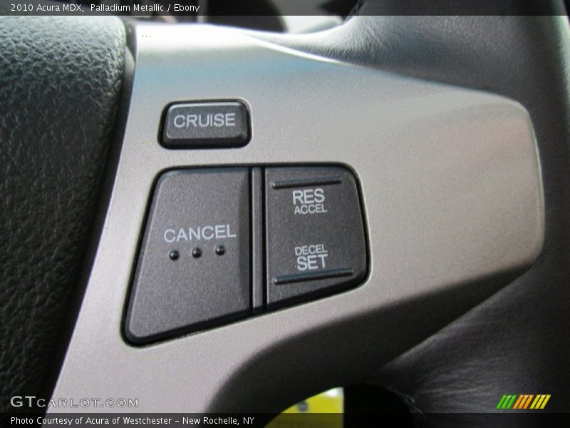 Palladium Metallic / Ebony 2010 Acura MDX