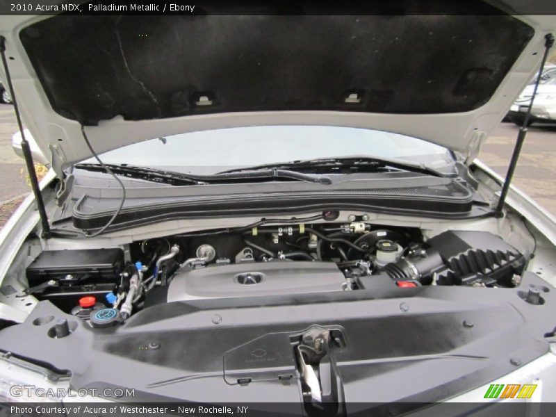 Palladium Metallic / Ebony 2010 Acura MDX