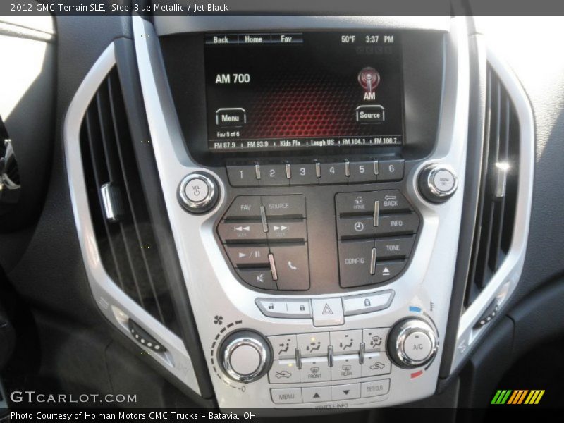 Steel Blue Metallic / Jet Black 2012 GMC Terrain SLE