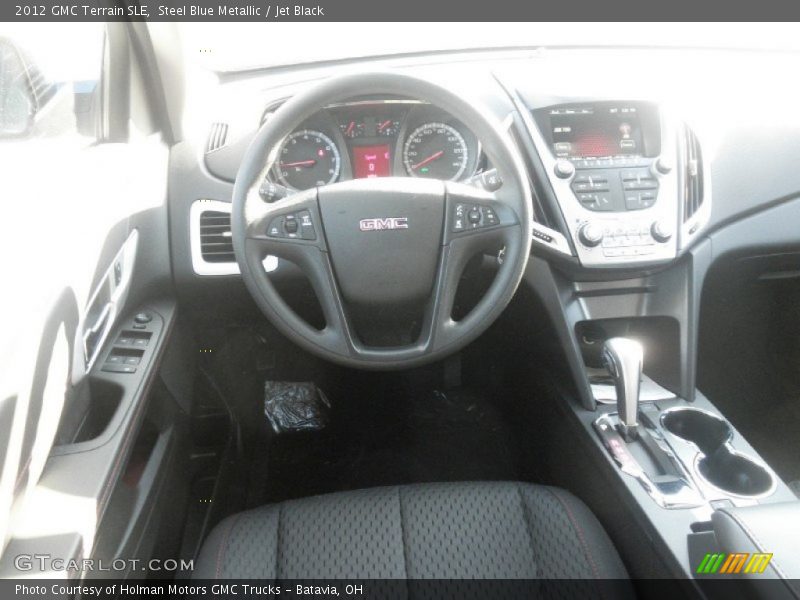 Steel Blue Metallic / Jet Black 2012 GMC Terrain SLE