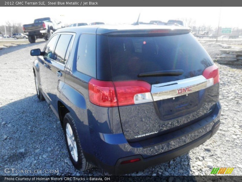Steel Blue Metallic / Jet Black 2012 GMC Terrain SLE
