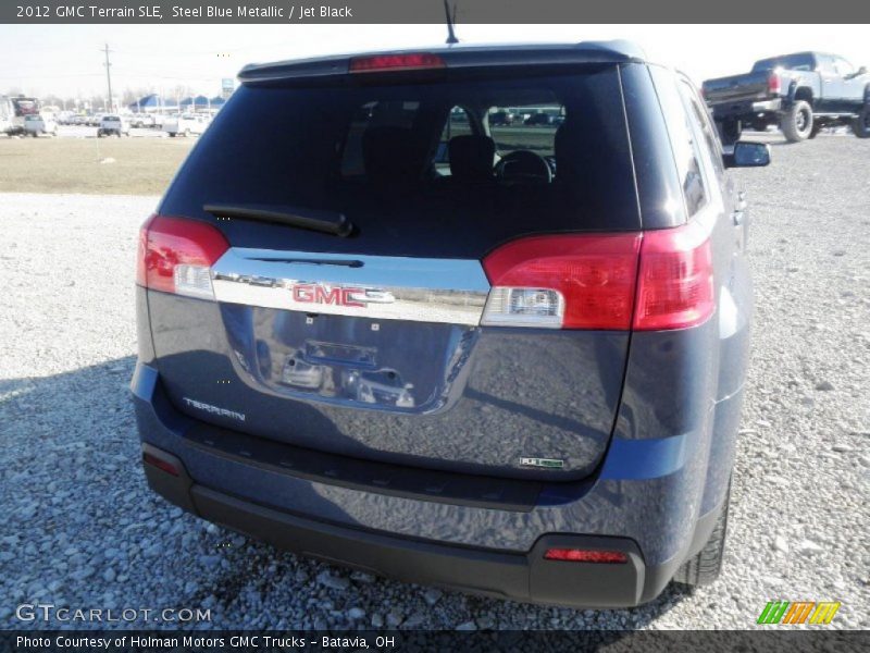 Steel Blue Metallic / Jet Black 2012 GMC Terrain SLE
