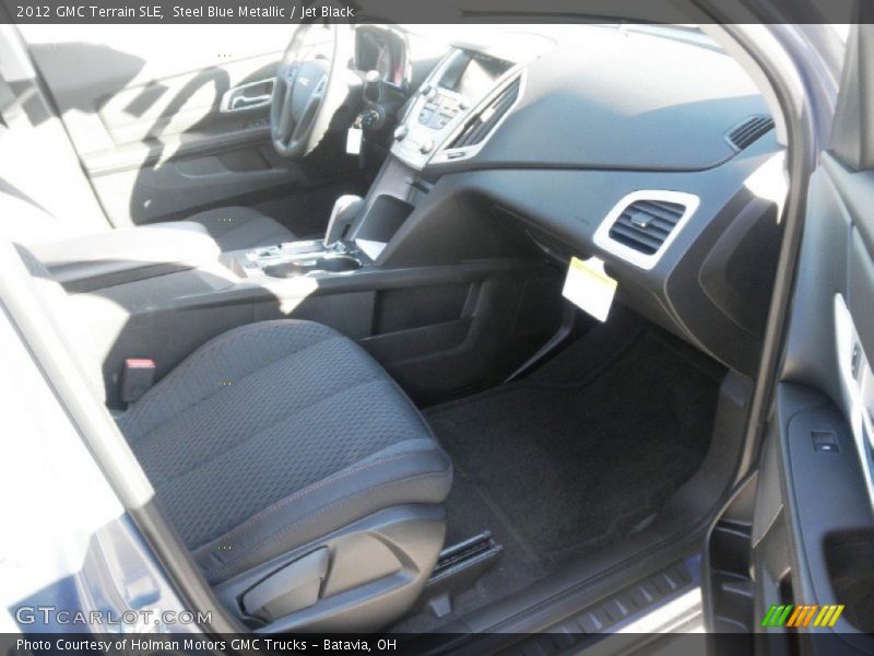 Steel Blue Metallic / Jet Black 2012 GMC Terrain SLE