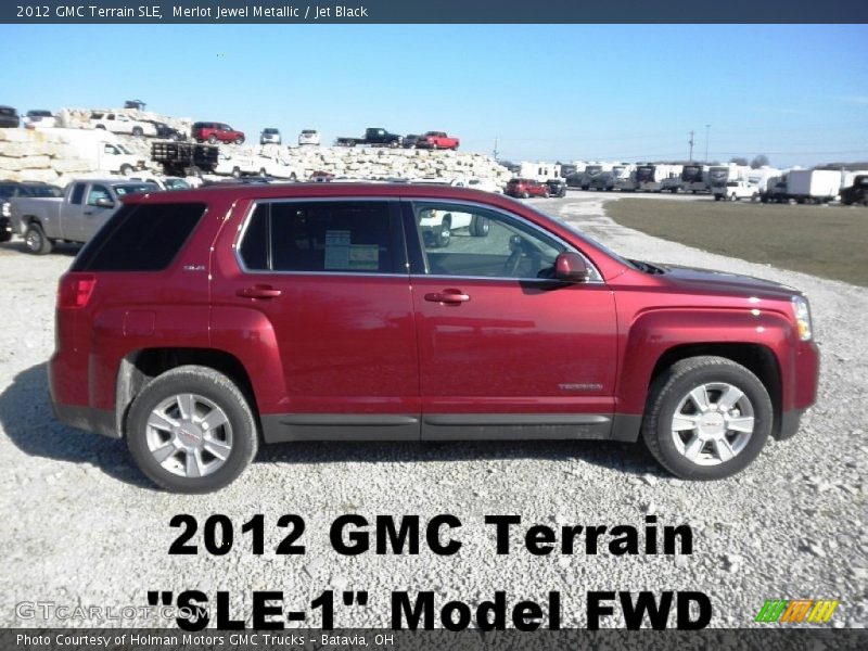Merlot Jewel Metallic / Jet Black 2012 GMC Terrain SLE
