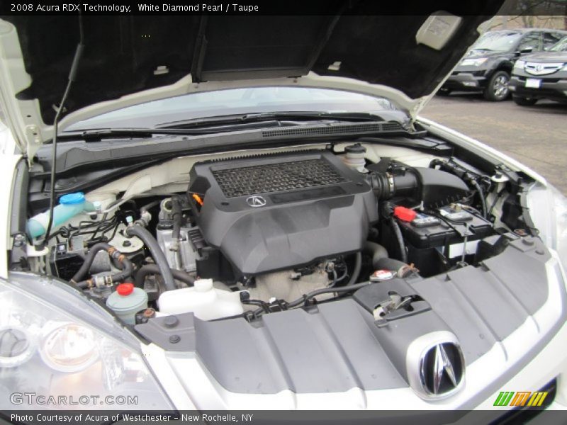 White Diamond Pearl / Taupe 2008 Acura RDX Technology