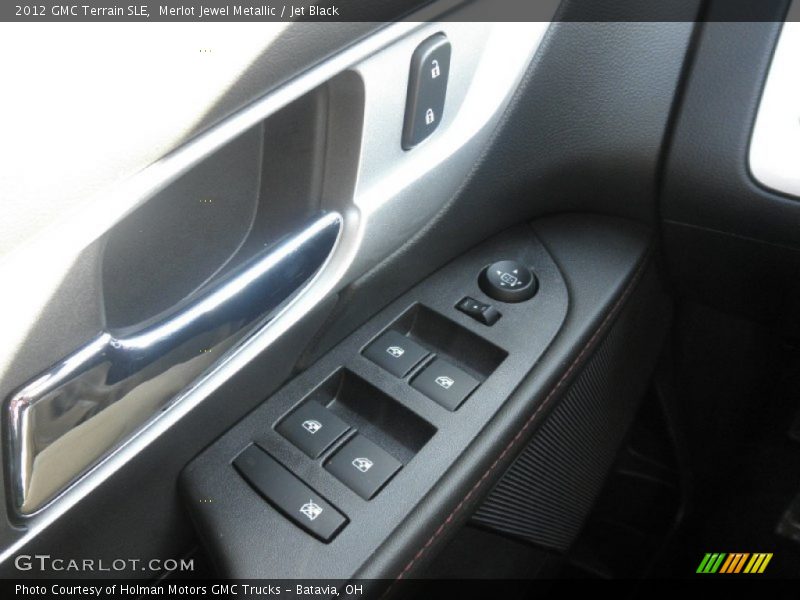 Merlot Jewel Metallic / Jet Black 2012 GMC Terrain SLE