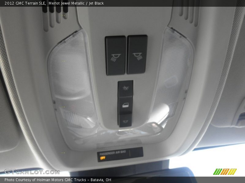 Merlot Jewel Metallic / Jet Black 2012 GMC Terrain SLE