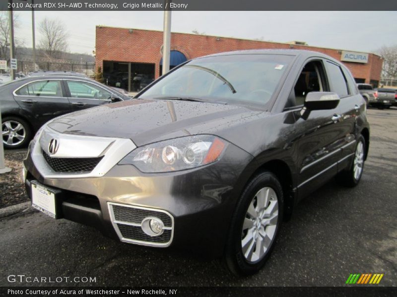 Grigio Metallic / Ebony 2010 Acura RDX SH-AWD Technology