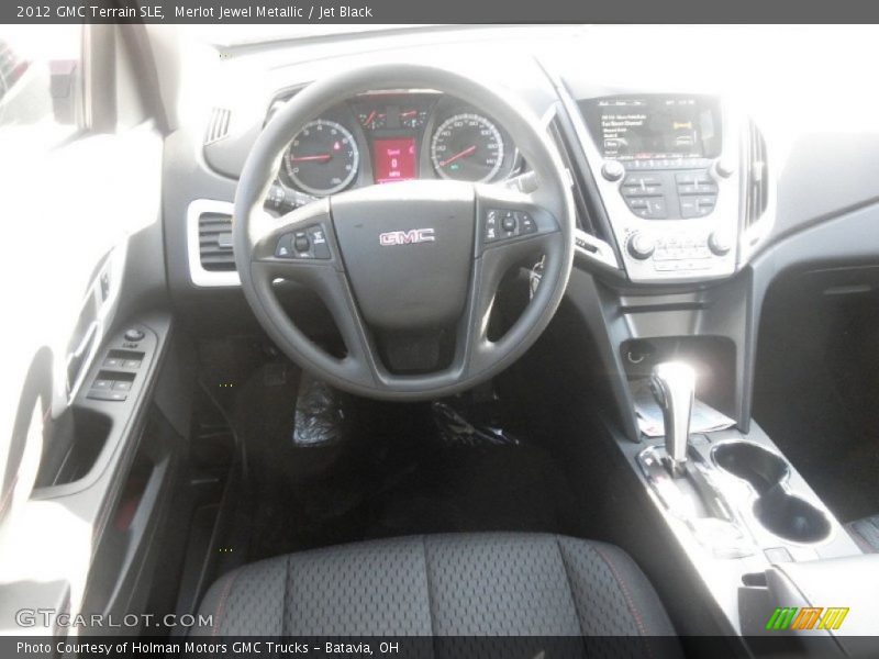 Merlot Jewel Metallic / Jet Black 2012 GMC Terrain SLE