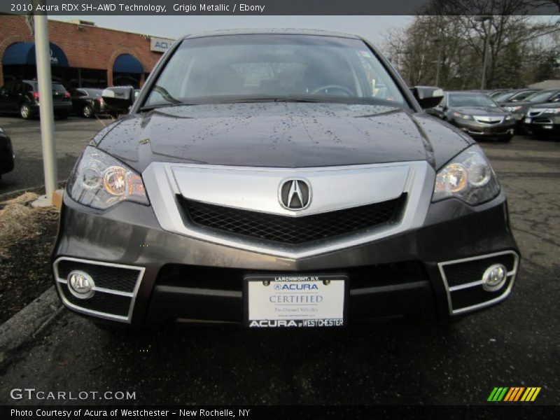 Grigio Metallic / Ebony 2010 Acura RDX SH-AWD Technology