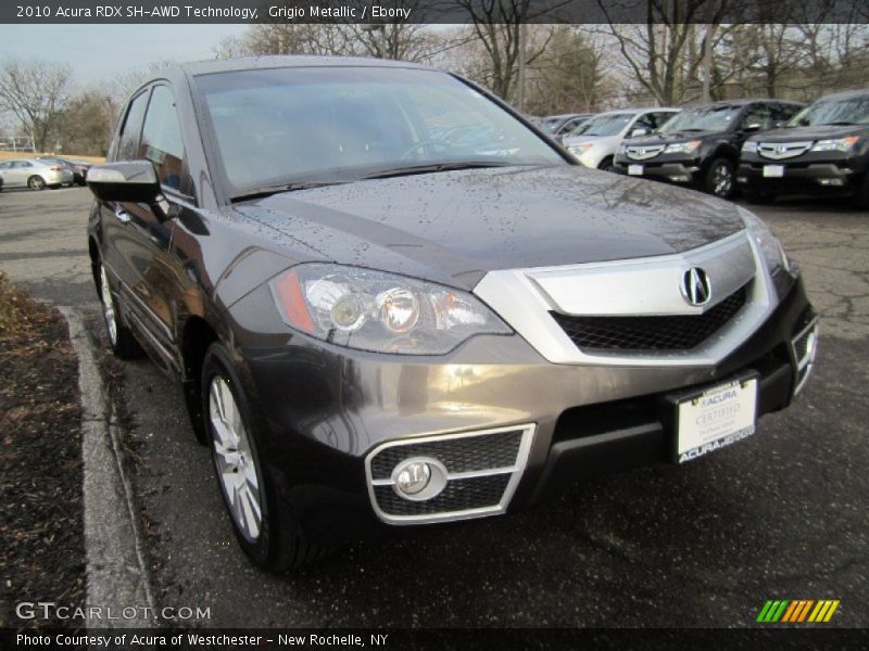 Grigio Metallic / Ebony 2010 Acura RDX SH-AWD Technology