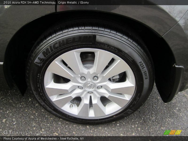 Grigio Metallic / Ebony 2010 Acura RDX SH-AWD Technology