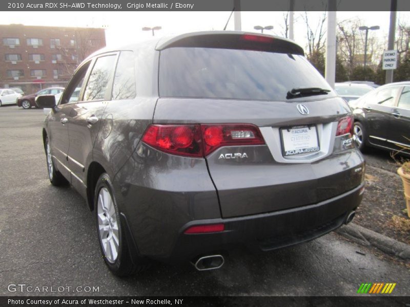 Grigio Metallic / Ebony 2010 Acura RDX SH-AWD Technology